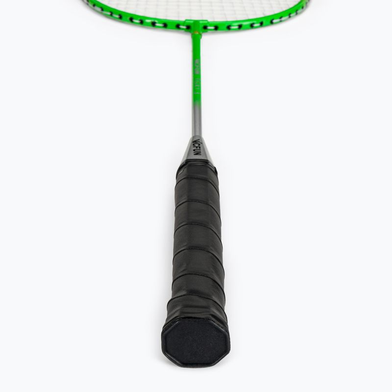 VICFUN Set da badminton per hobby Tipo B verde/arancio 4