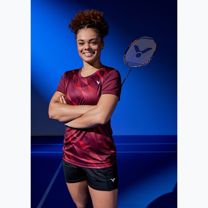 Maglietta VICTOR donna T-44102 D rosso 4