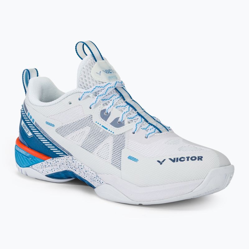 Scarpe da badminton da uomo VICTOR S82III AF bianco/azzurro