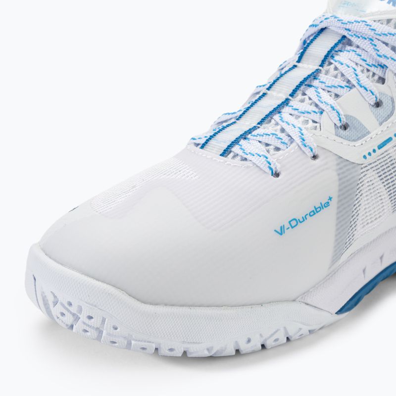 Scarpe da badminton da uomo VICTOR S82III AF bianco/azzurro 8