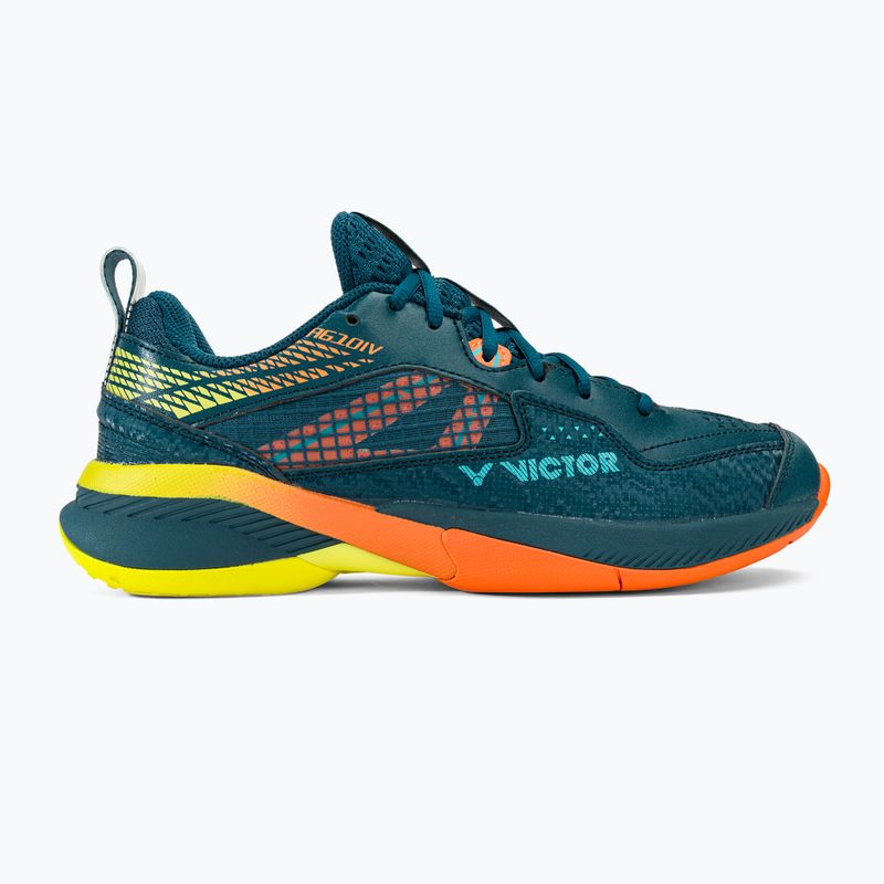 Scarpa da badminton VICTOR A610IV blu notte 2