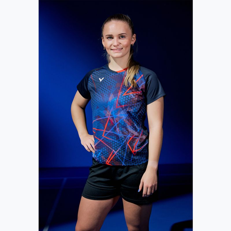 T-shirt donna VICTOR T-41001TD W nero 4