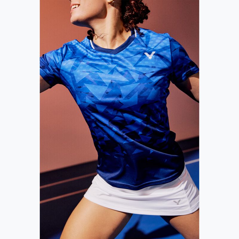 T-shirt VICTOR donna T-54100 W blu 7