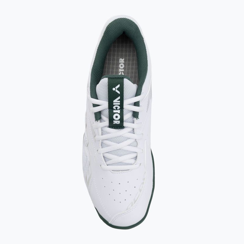 Scarpe da badminton da uomo VICTOR P8500CLS AG bianco/verde brillante 5
