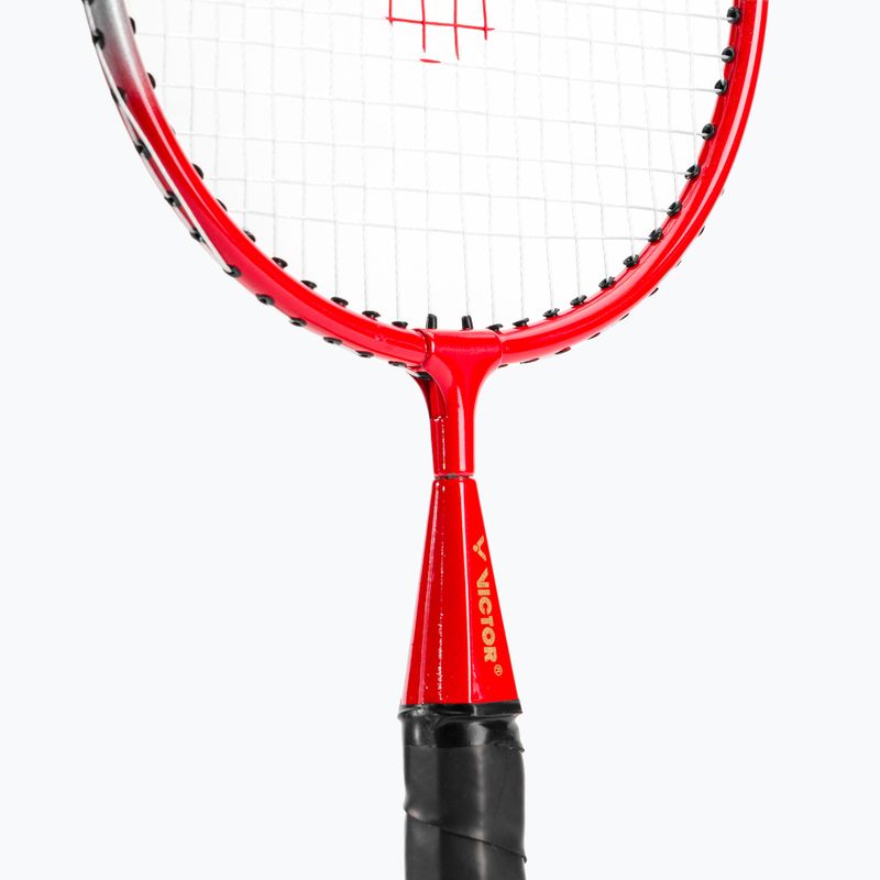 Set badminton per bambini VICFUN Mini Badminton rosso/giallo 5