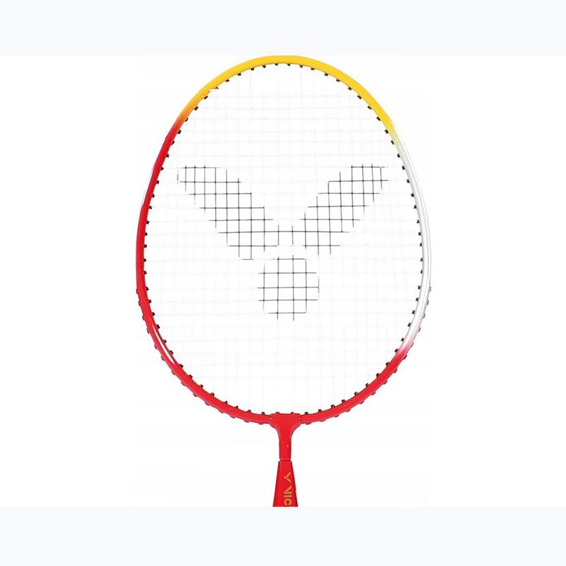 Set badminton per bambini VICFUN Mini Badminton rosso/giallo 8
