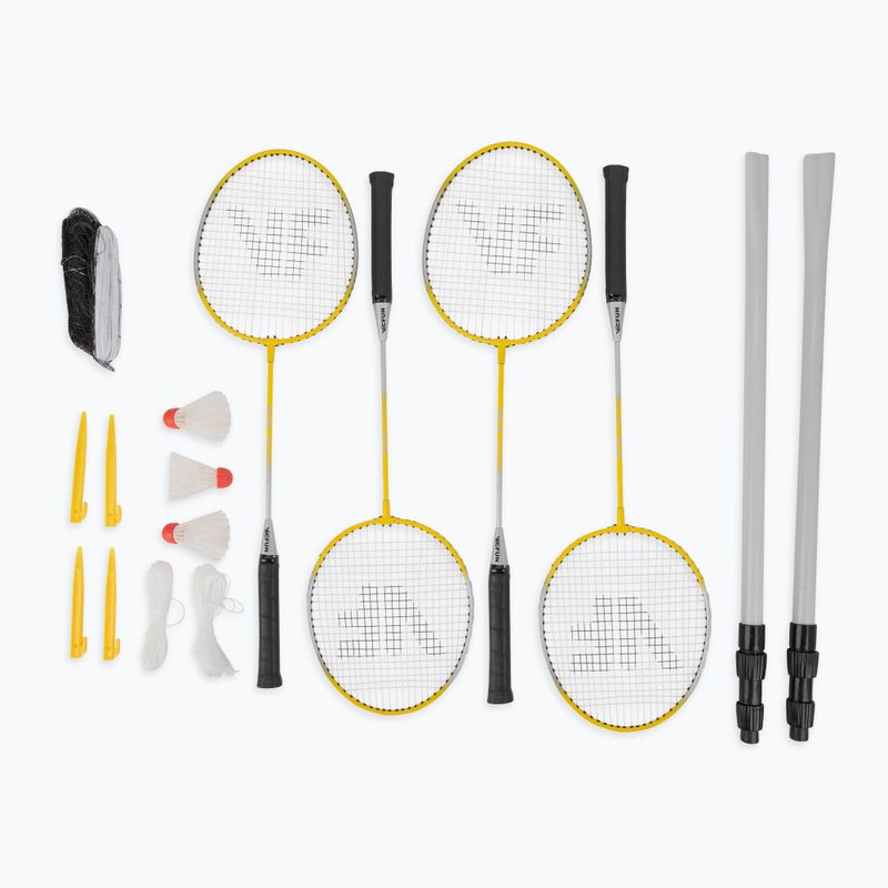 Set da badminton VICFUN Complete giallo