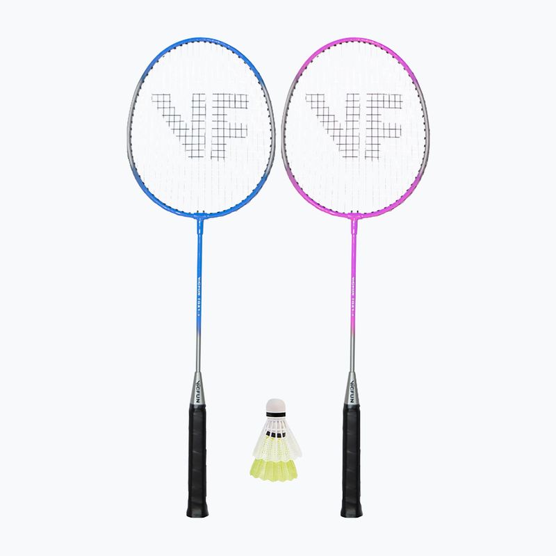 VICFUN Set da badminton per hobby Tipo B rosa/blu