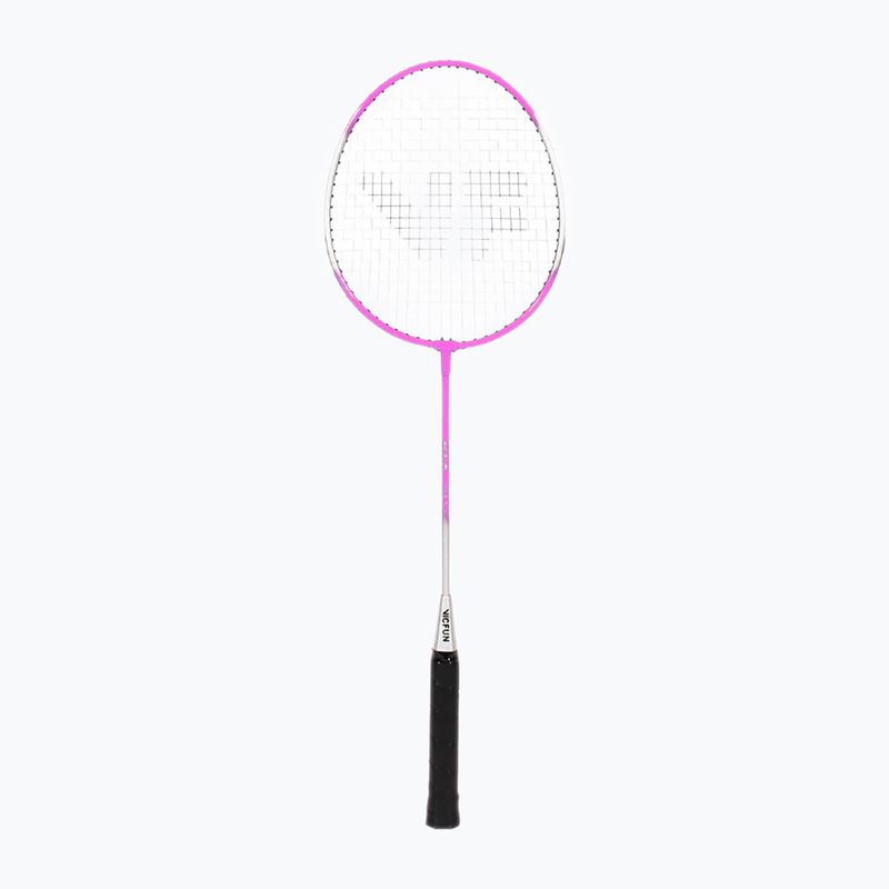 VICFUN Set da badminton per hobby Tipo B rosa/blu 3