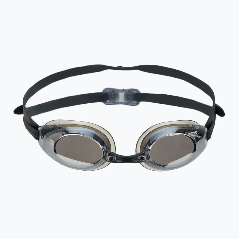 Occhialini da nuoto aquaFeel Glide Mirrored nero/argento 2