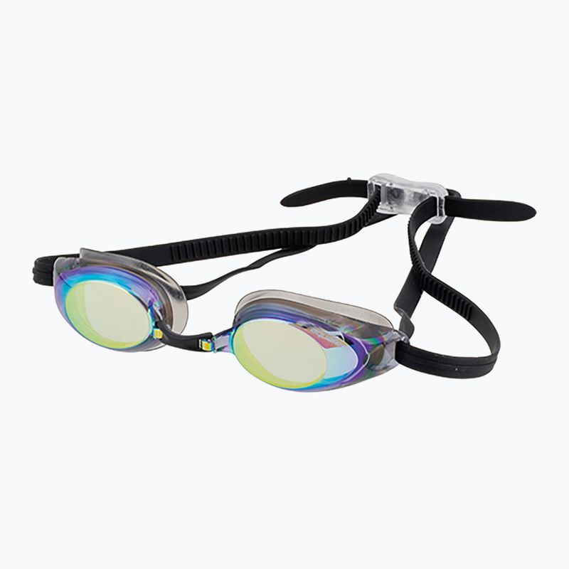 Occhialini da nuoto aquaFeel Glide Mirrored nero/oro