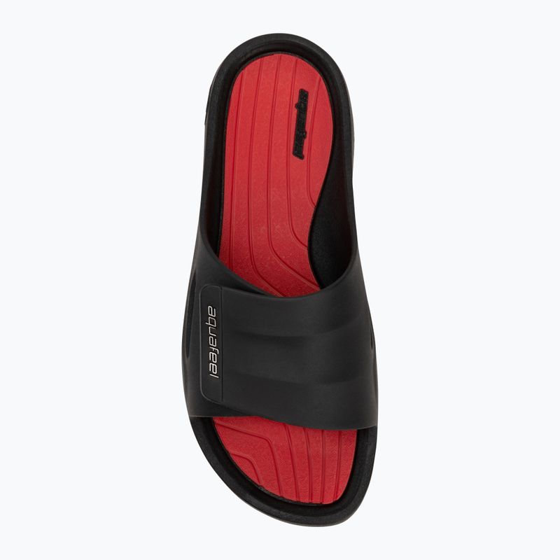 Infradito da uomo aquaFeel Profi Pool nero/rosso 5