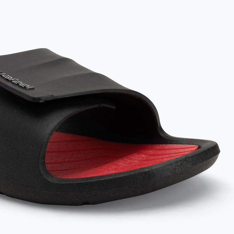 Infradito da uomo aquaFeel Profi Pool nero/rosso 7