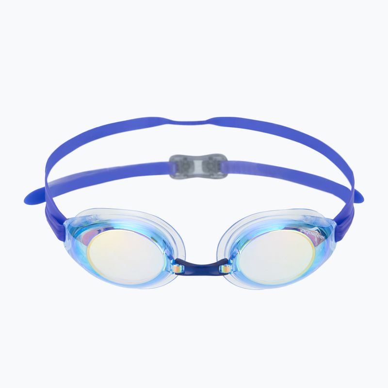 Occhialini da nuoto aquaFeel Glide Mirrored blu