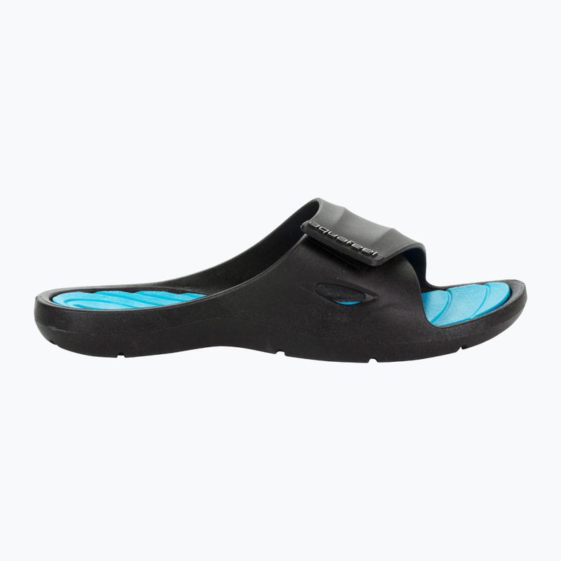 Infradito donna aquafeel Profi Pool nero / turchese