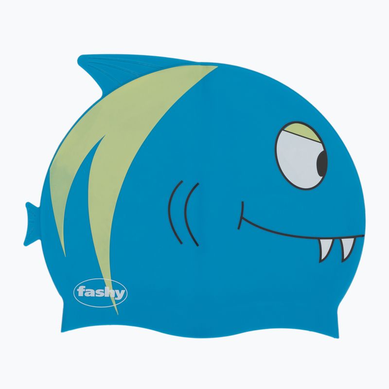 Fashy 3048 Cuffia da bagno per bambini stampata blu/azzurro