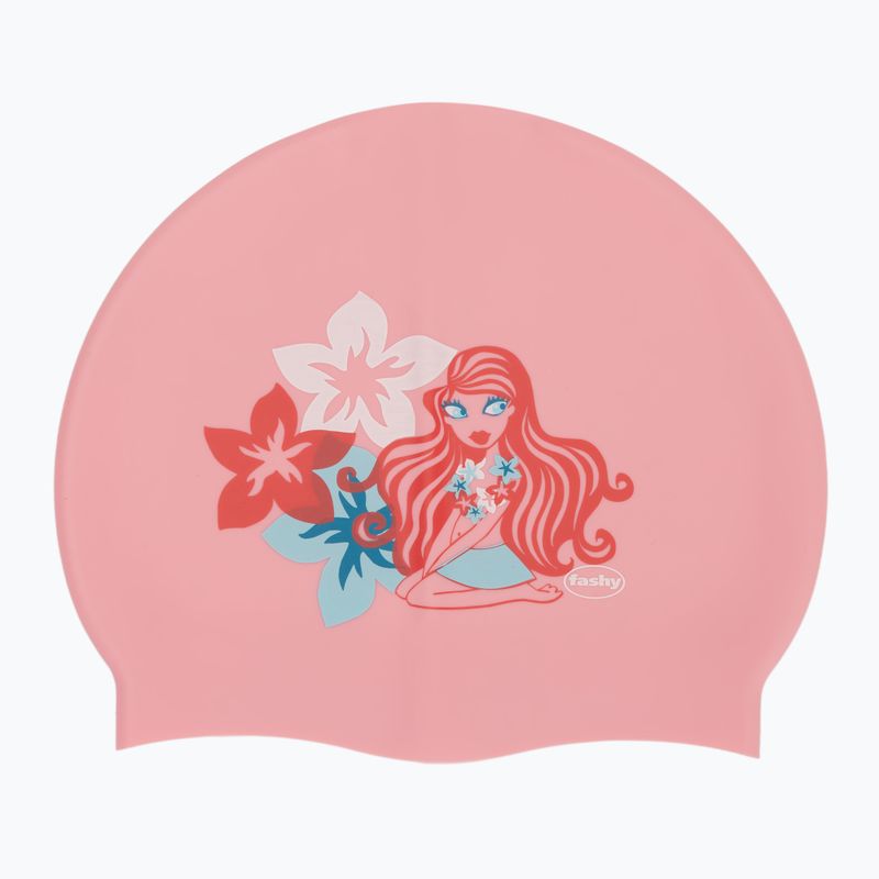 Cuffia da bagno Fashy per bambini 3047 Rosa stampato