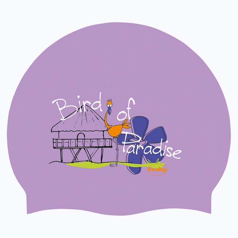 Cuffia da bagno Fashy per bambini 30402 Stampato viola 2