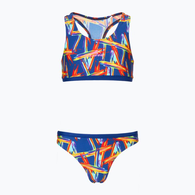 Costume da bagno a due pezzi per bambini aquafeel Racerback colorato a