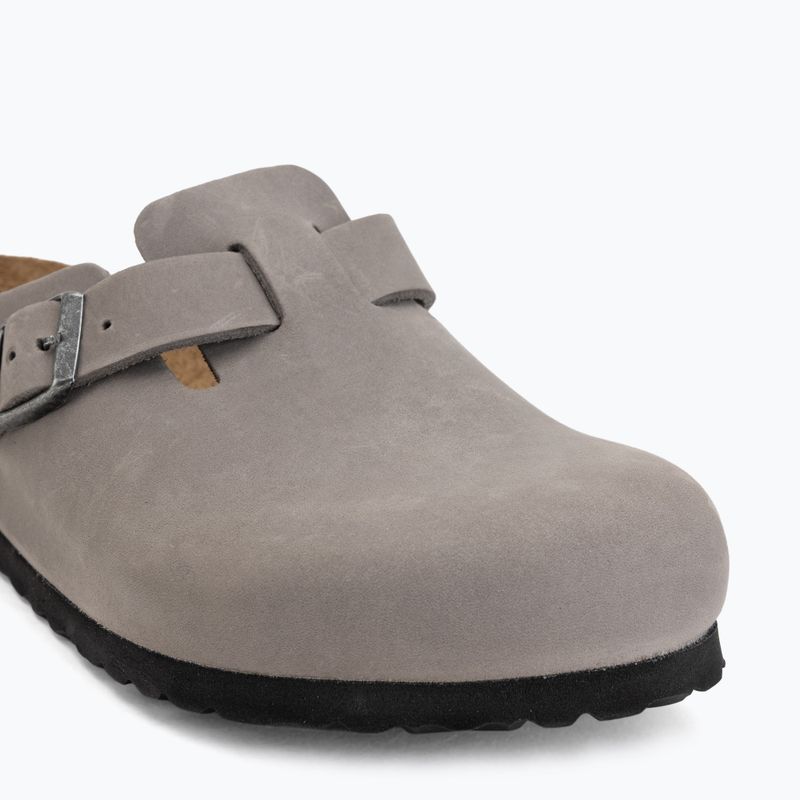 Ciabatte BIRKENSTOCK Boston Soft Footbed Oiled Leather Regular 7