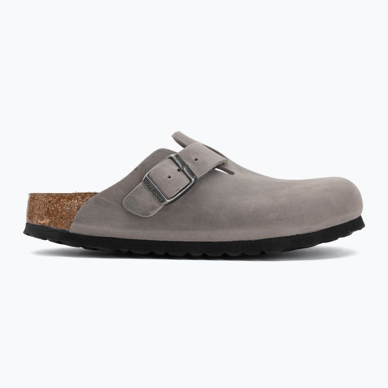 Ciabatte BIRKENSTOCK Boston Soft Footbed Oiled Leather Narrow 2