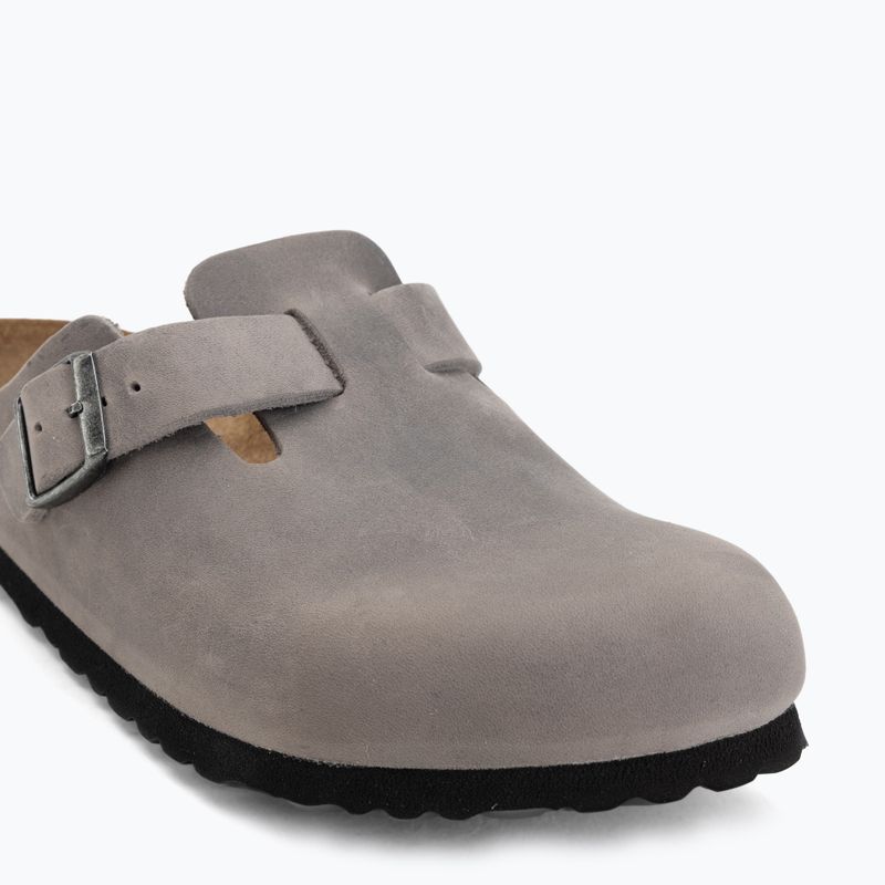 Ciabatte BIRKENSTOCK Boston Soft Footbed Oiled Leather Narrow 7