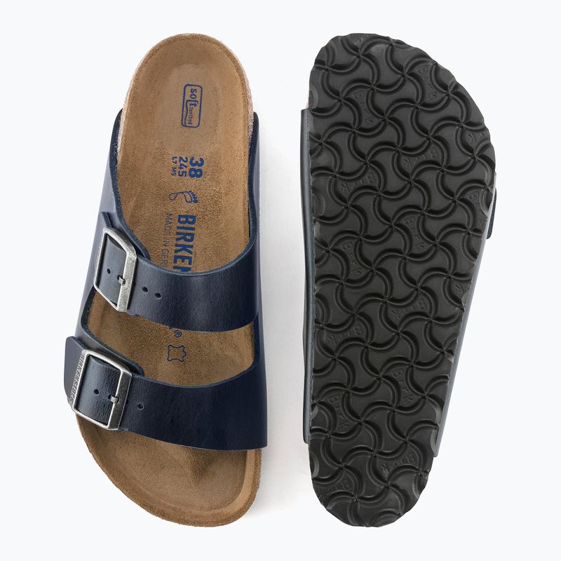 BIRKENSTOCK Arizona SFB LEOI Infradito blu stretto 9
