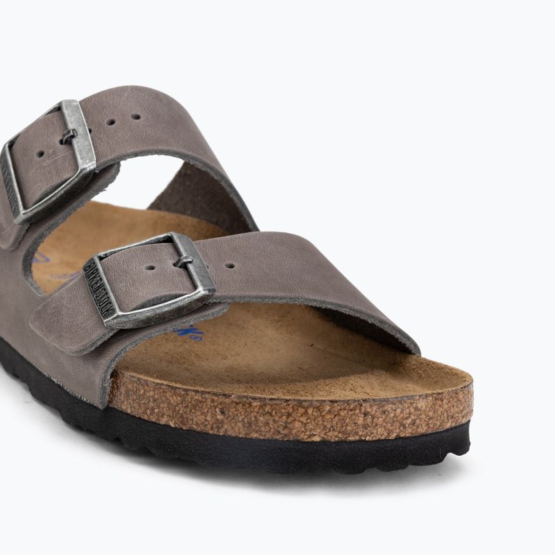 Ciabatte BIRKENSTOCK Arizona Soft Footbed Oiled Leather Narrow 7