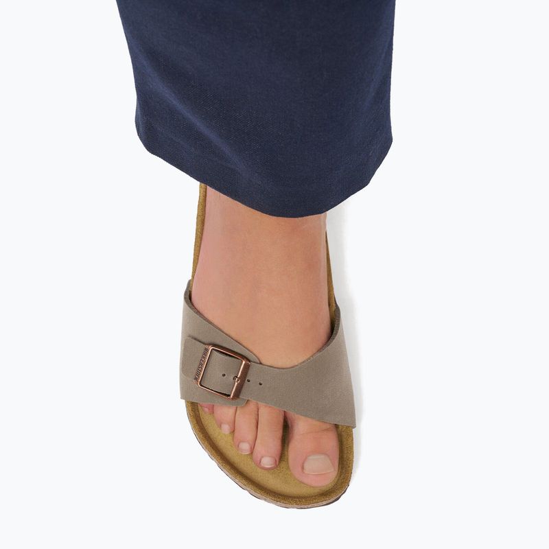 Infradito da donna BIRKENSTOCK Madrid Birkibuc Regular stone 9