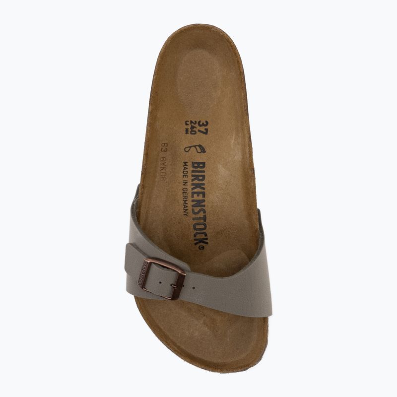 Infradito da donna BIRKENSTOCK Madrid Birkibuc Regular stone 4
