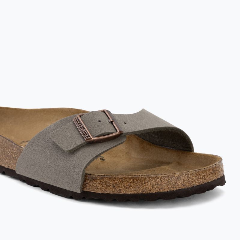 Infradito da donna BIRKENSTOCK Madrid Birkibuc Regular stone 7