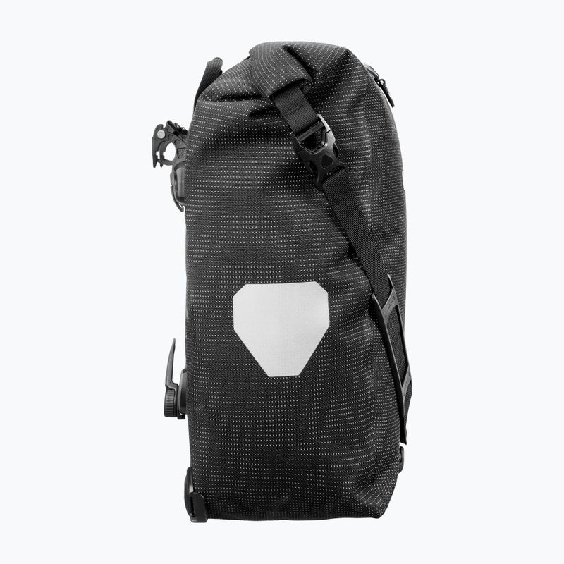 ORTLIEB Back-Roller Alta Visibilità 20 l borsa da bicicletta nera riflettente 2