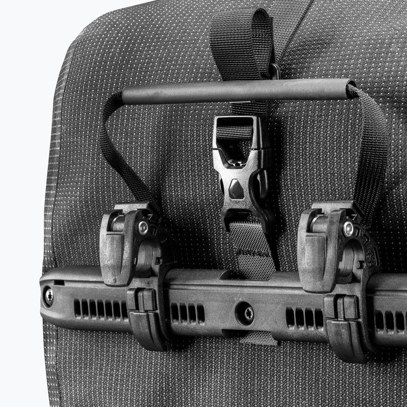 ORTLIEB Back-Roller Alta Visibilità 20 l borsa da bicicletta nera riflettente 5