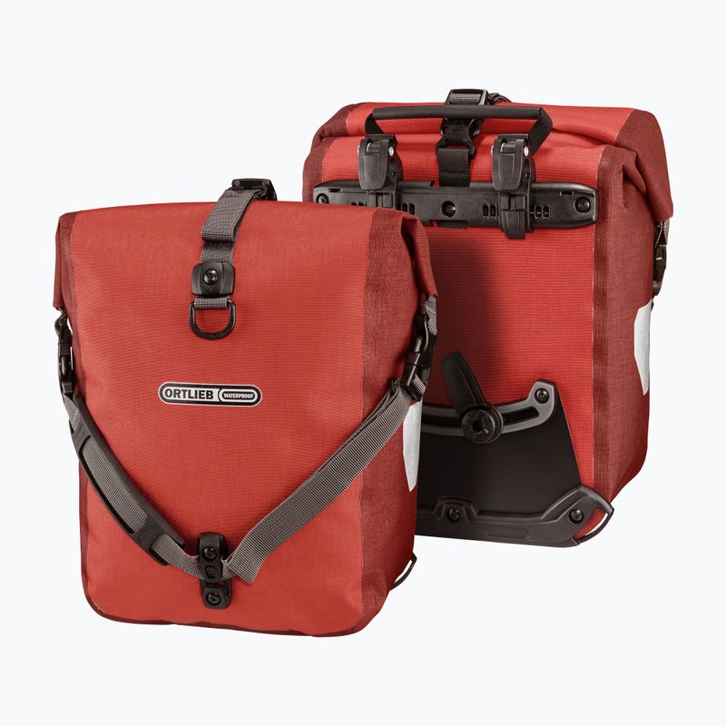 Borse da bicicletta ORTLIEB Sport-Roller Plus 25 l salsa/chili scuro
