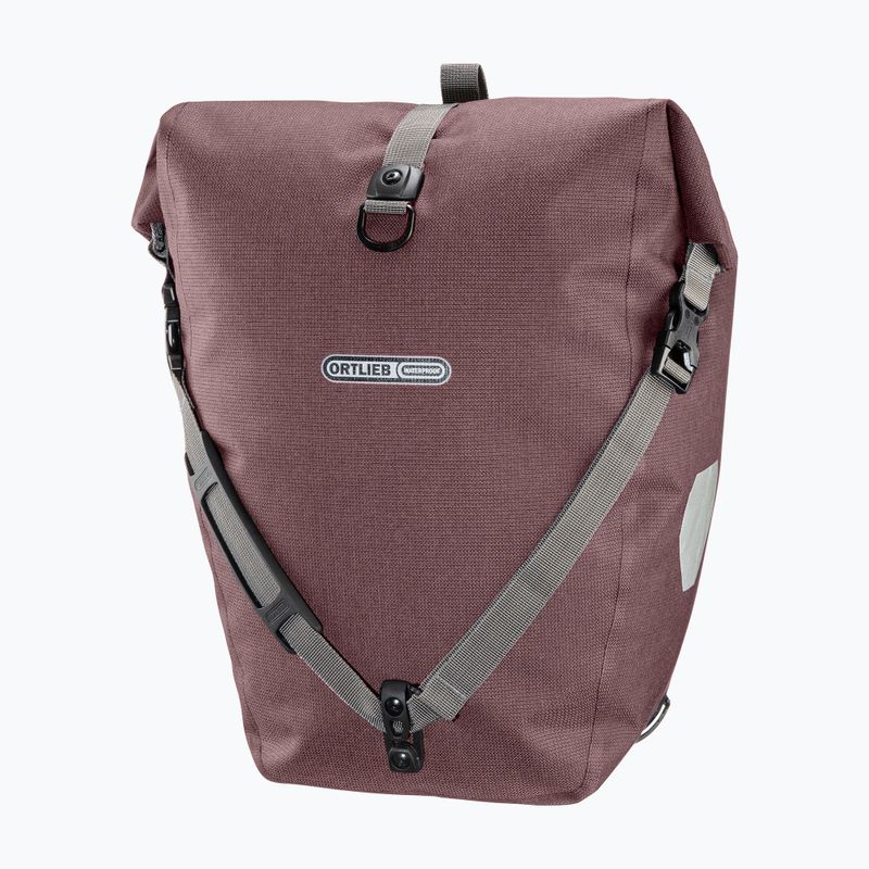 ORTLIEB Back-Roller Urban Line borsa da bici QL3.1 20 l rosa cenere