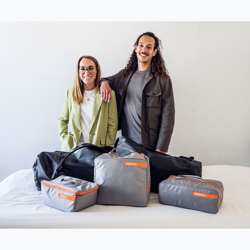 Organizzatore per borse laterali ORTLIEB Packing Cube L 12 l grey 4