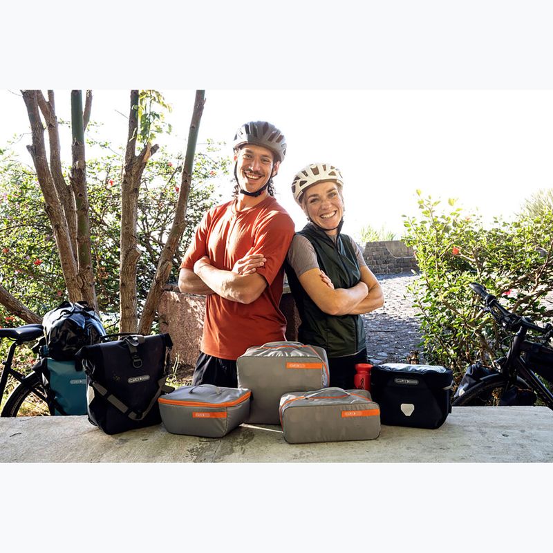 Organizzatore per borse laterali ORTLIEB Packing Cube L 12 l grey 5