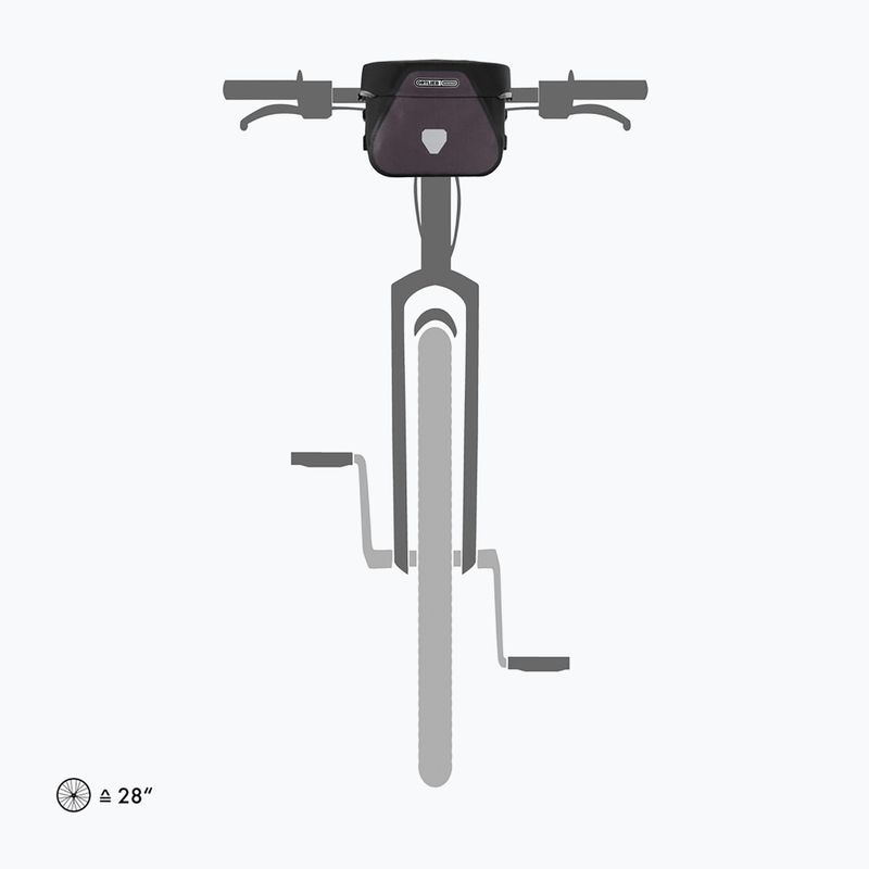 Borsa da manubrio per bicicletta ORTLIEB Ultimate Plus 6.5 l granite/black 5