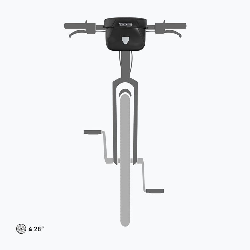 Borsa da manubrio per bicicletta ORTLIEB Ultimate 6.5 l black 5