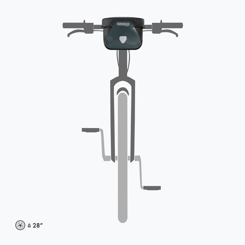 Borsa da manubrio per bicicletta ORTLIEB Ultimate 6.5 l asphalt/black 5