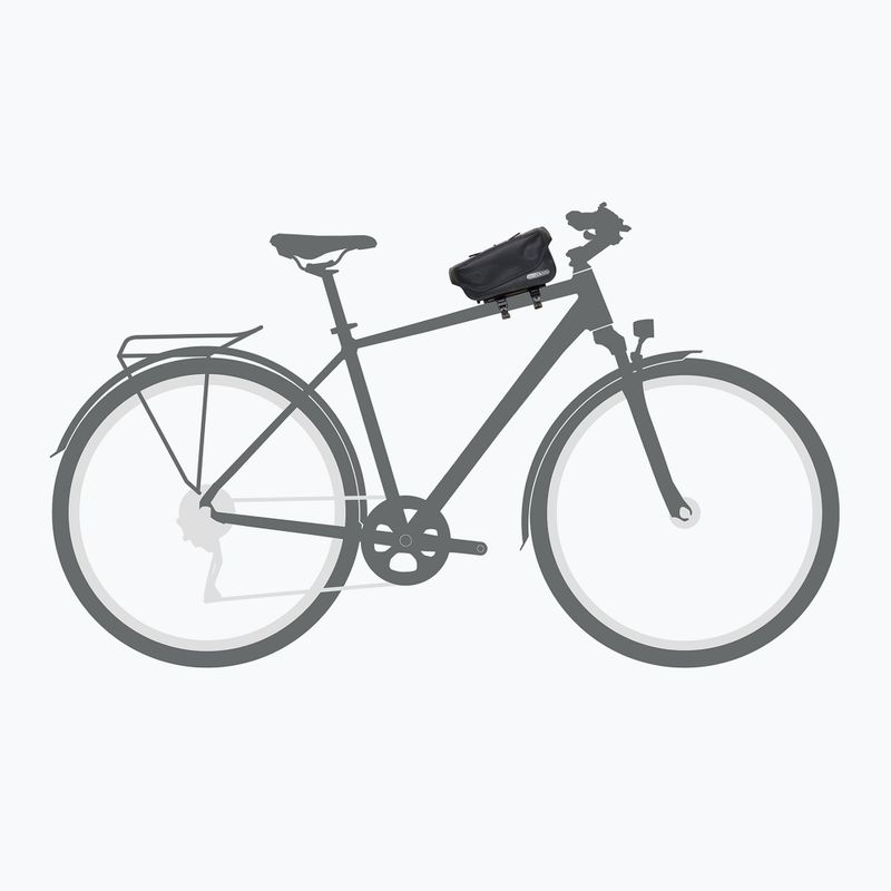 ORTLIEB Toptube-Bag con porta telefono 1,5 l nero 12