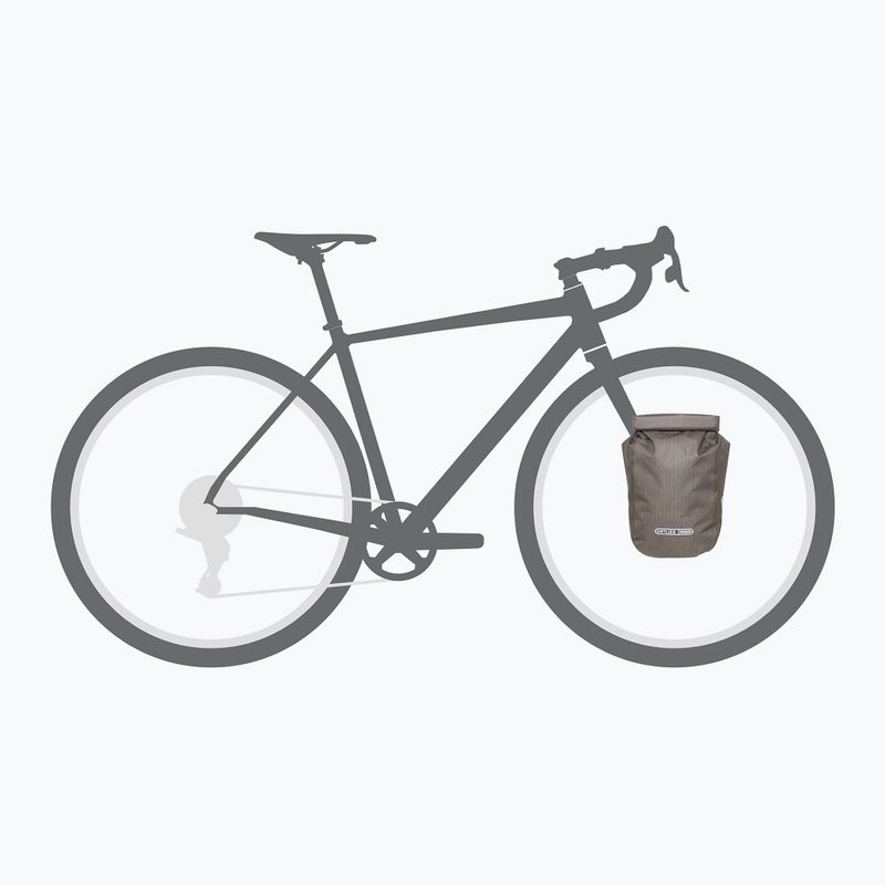 ORTLIEB Borsa da bicicletta Fork-Pack 5,8 l sabbia scura 8
