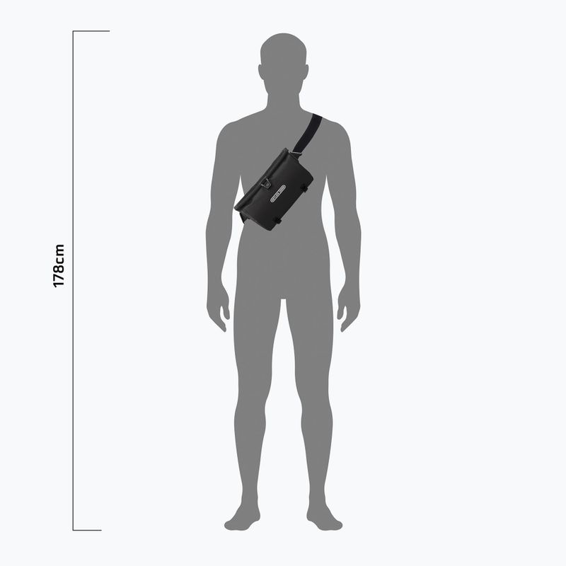 ORTLIEB borsa da manubrio per bicicletta Velo-Sling 3 l nero 10