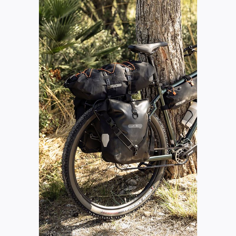 Borsa portabici ORTLIEB Dry-Pack 12 l nero opaco 9