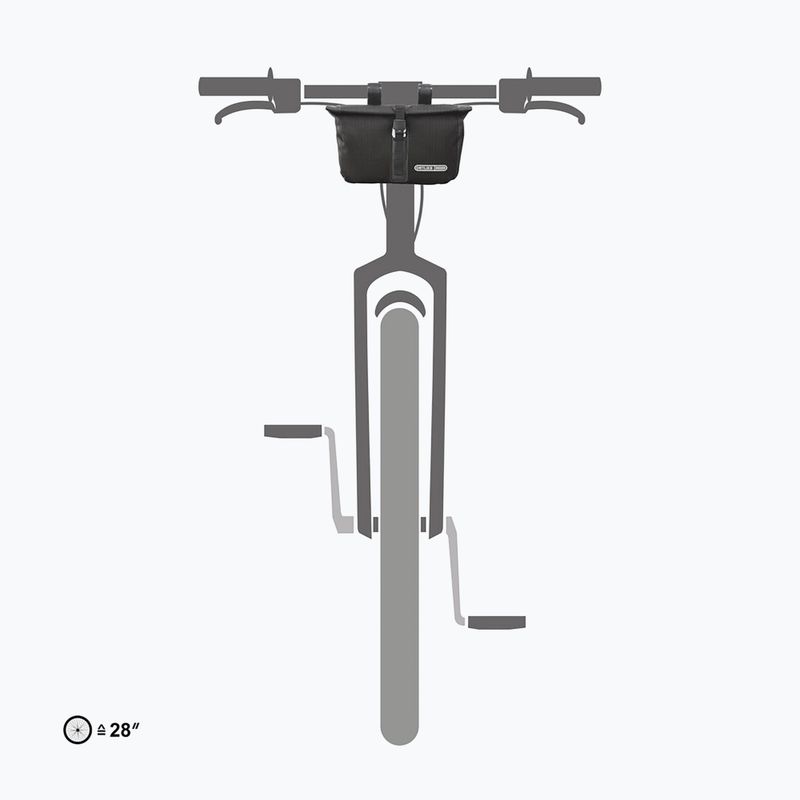 Borsa da manubrio per bicicletta ORTLIEB Bike Packing Accessory-Pack black 10