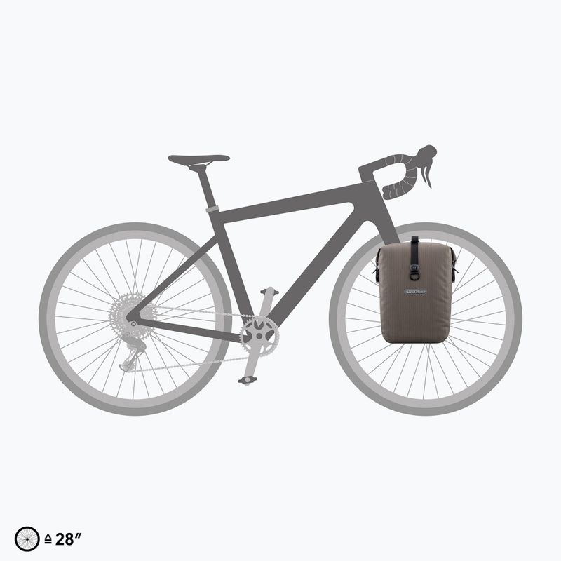 ORTLIEB Imballaggio per biciclette Gravel-Pack QL3 14,5 l sabbia scura 7