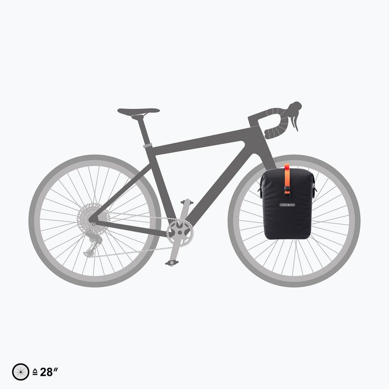 ORTLIEB Imballaggio bici Gravel-Pack QL3 14,5 l nero opaco 7