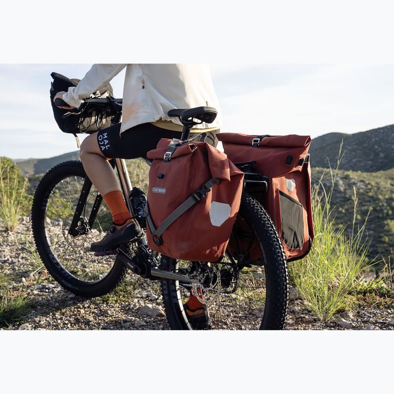 Borsa da bici ORTLIEB Back-Roller Plus QL2.2 20+3 l dark chili 9