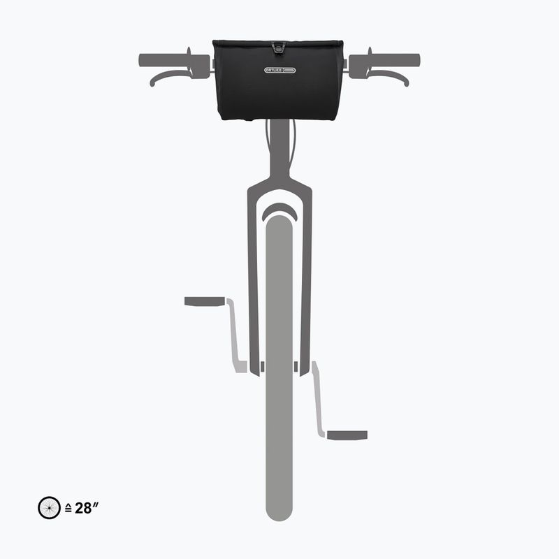 Borsa da manubrio per bicicletta ORTLIEB Velo-Sling Flex 2.5 l black 7