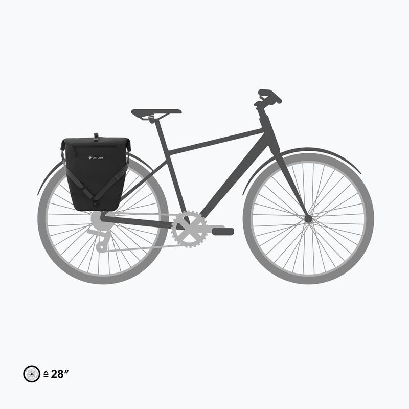 Borsa da bici Ortlieb Tylna Back-Roller Zip-Pocket Tidura Strong QL2.2 20L black 8